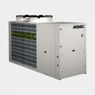 Air-cooled chillers and heat pumps