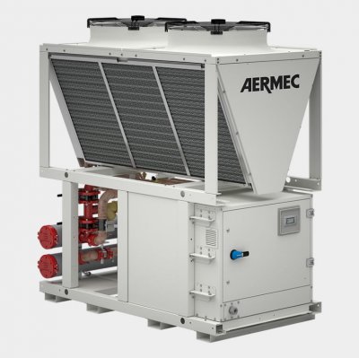 Air-cooled chillers and heat pumps